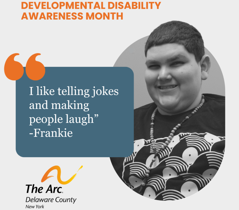 Developmental Disabilities Awareness Month